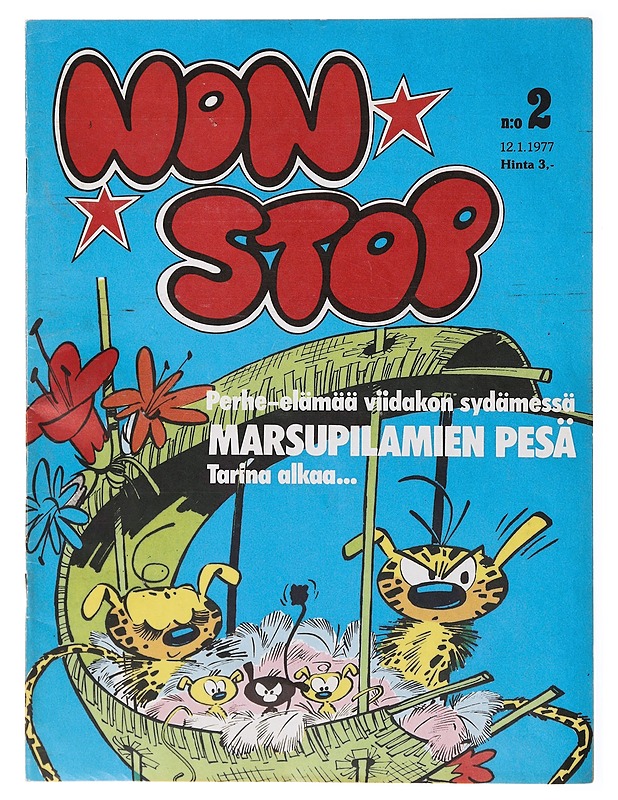 Non Stop numero 2 vuodelta 1977 - Esa Korhonen - Lastenkirjat - 10105635884 - 0