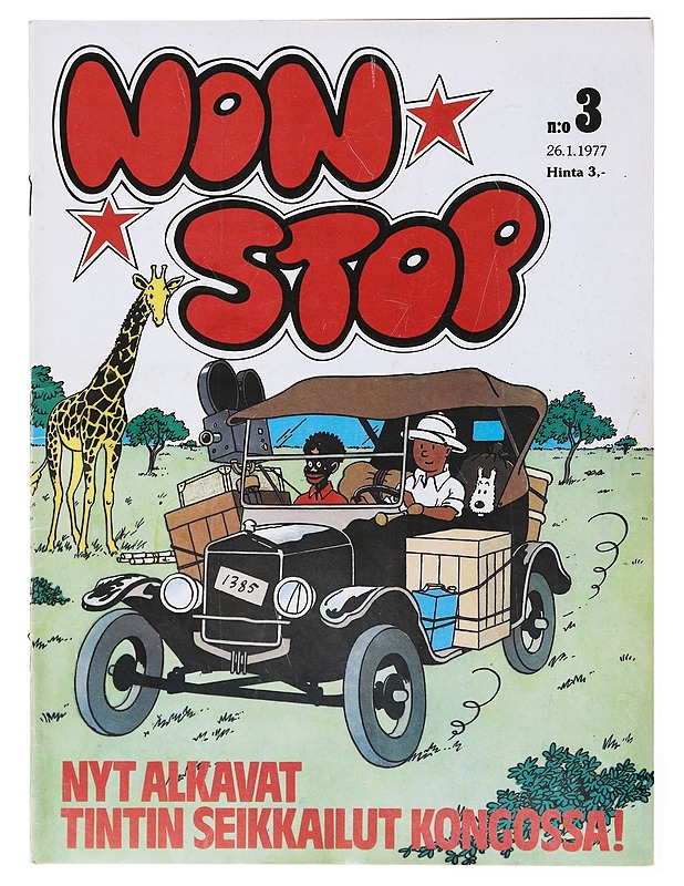 Non Stop numero 3 vuodelta 1977 - Esa Korhonen - Lastenkirjat - 10105635890 - 0