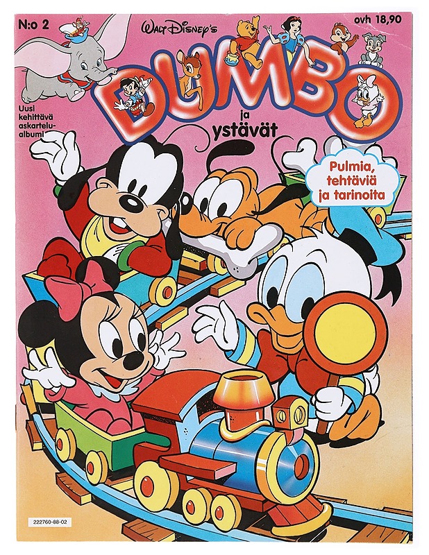 Dumbo ja ystävät N:o 2/1988 - Lastenkirjat - 10105635906 - 0