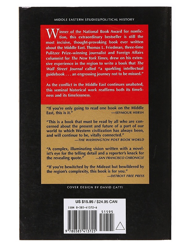 From Beirut to Jerusalem - Friedman, Thomas L. - Romaanit ja novellit - 10105635917 - 1
