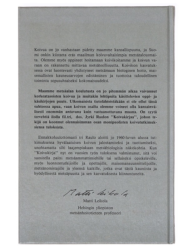 Koivukirja - Jyrki Raulo - Tietokirjat ja oppaat - 10105635921 - 1