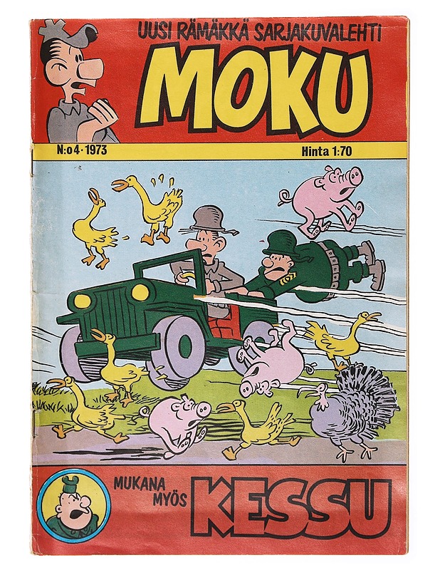 Moku-sarjakuvalehti (numero 04 vuodelta 1973) - Lastenkirjat - 10105635928 - 0