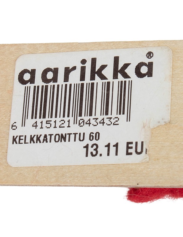 AARIKKA Kelkkatonttu -joulukoriste, 1 kpl - Joulutuotteet - 10105635926 - 2