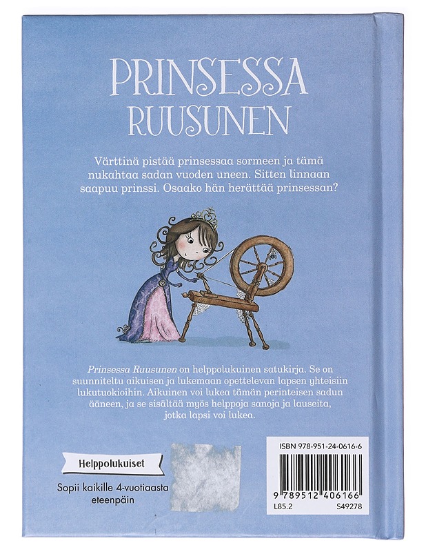Prinsessa Ruusunen - Elliott, Rebecca - Lastenkirjat - 10105635930 - 1