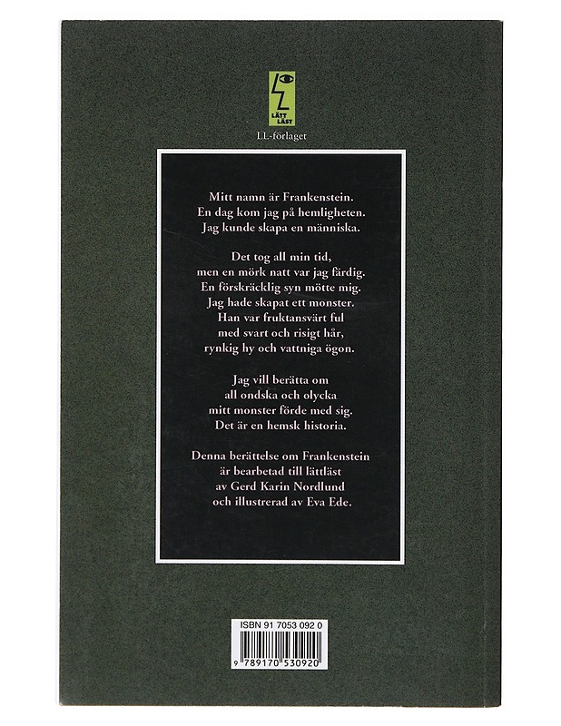Frankenstein : illustrationer: Eva Ede - Shelley, Mary Wollstonecraft - Romaanit ja novellit - 10105635952 - 1