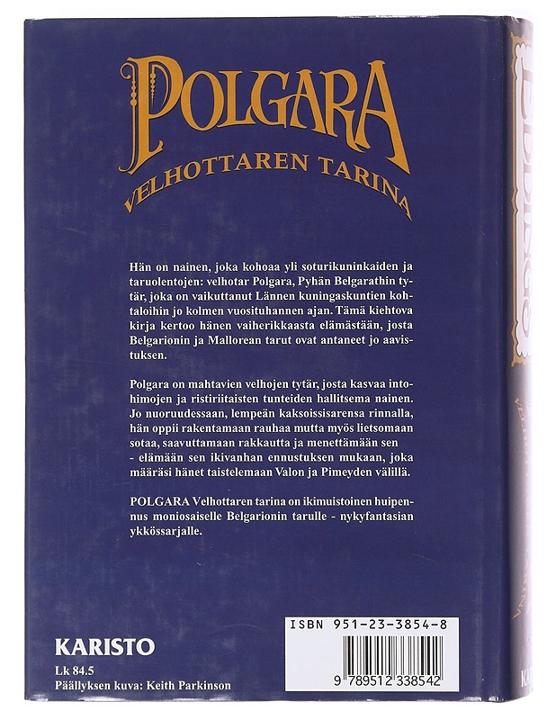 Polgara, velhottaren tarina - Eddings, David - Romaanit ja novellit - 10105635960 - 1