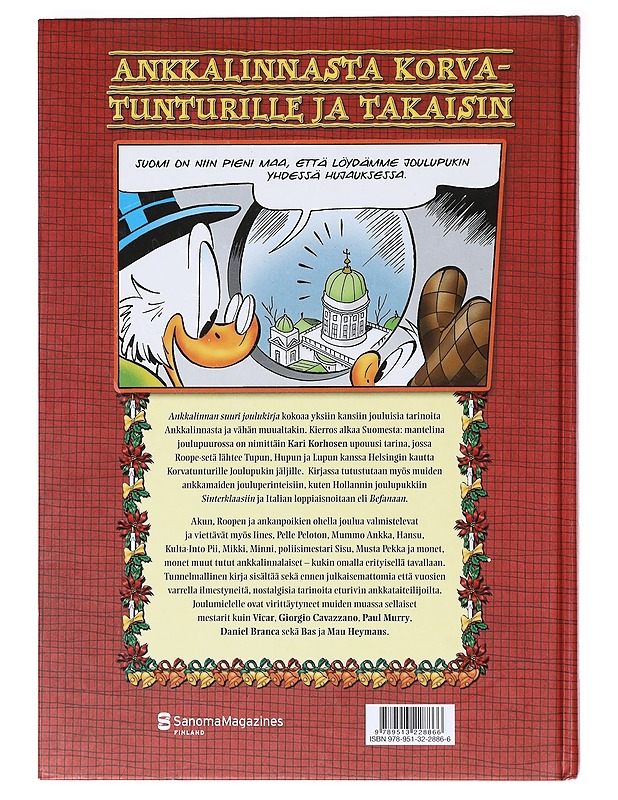 Ankkalinnan suuri joulukirja - Hurme, Jenni - Sarjakuvat - 10105636013 - 1