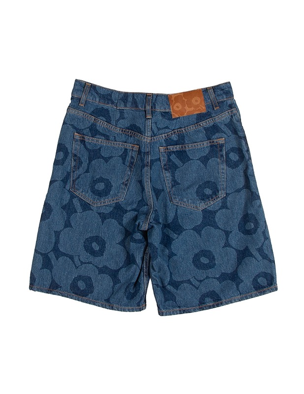 MARIMEKKO Maridenim Marssi Unikko farkkushortsit, 27" - Naisten housut, shortsit ja haalarit - 10105636030 - 1