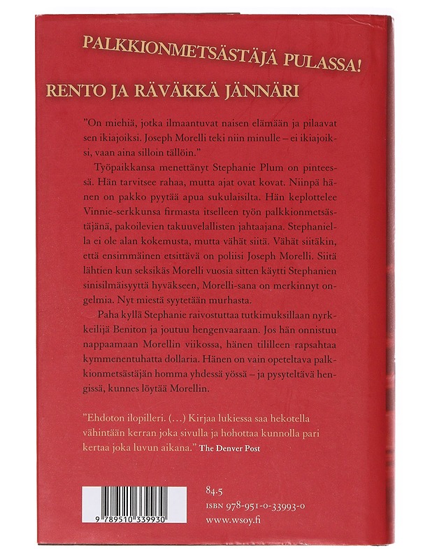 Ensin rahat - Evanovich, Janet - Romaanit ja novellit - 10105636048 - 1