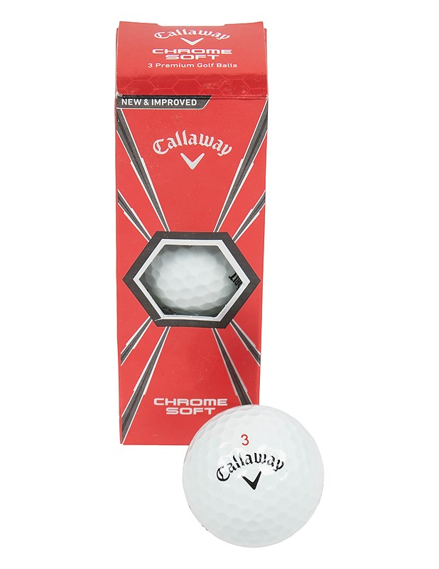 CALLAWAY Chrome Soft golfpallo, 3kpl - Golf - 10105636046 - 0