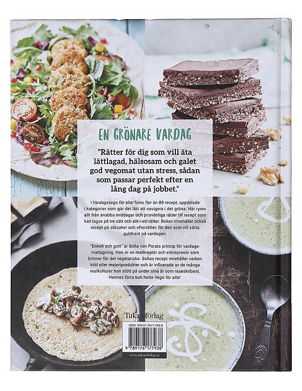 Vardagsvego för alla! / snabba och lättlagade vegorecept för vardagen - Porat, Sofia von - Ruokakirjat - 10105636062 - 1