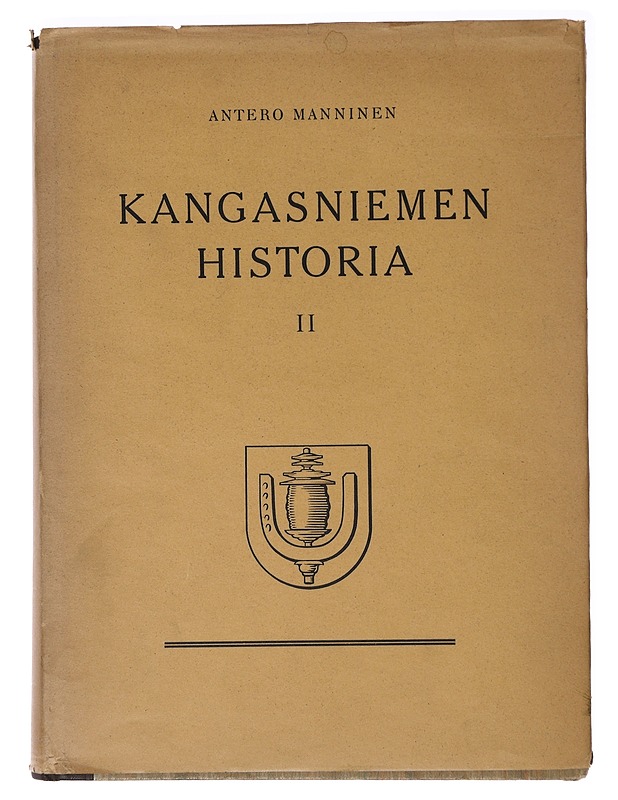 Kangasniemen historia II - Antero Manninen - Historiakirjat - 10105636064 - 0