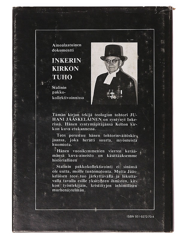 Inkerin kirkon tuho Stalinin pakkokollektivoinnissa - Juhani Jääskeläinen - Historiakirjat - 10105636095 - 1