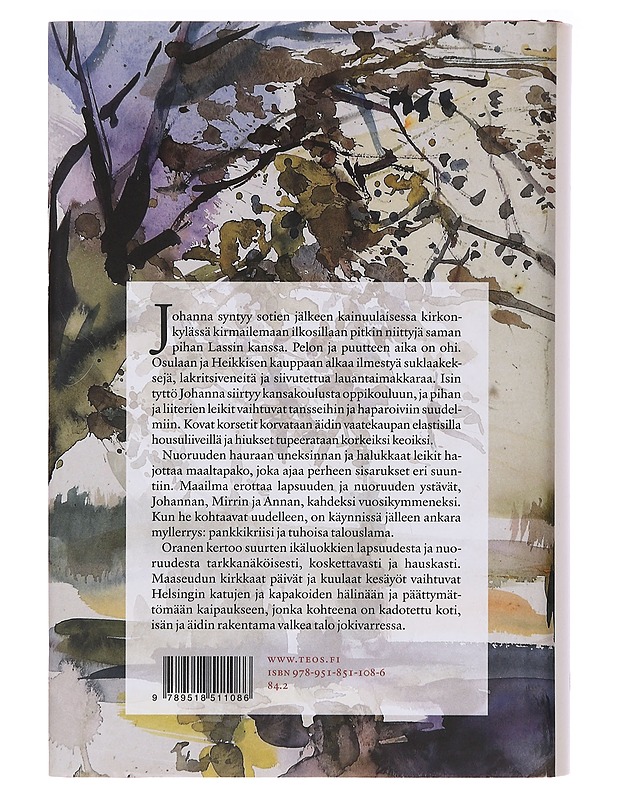 Valkea talo jokivarressa - Raija Oranen - Kirja lahjaksi - 10105636100 - 1