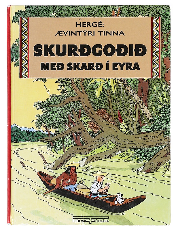 Skurðgoðið með skarð í eyra - Hergé - Sarjakuvat - 10105636129 - 0