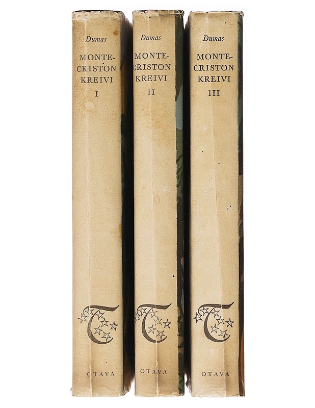 Monte - Criston kreivi 1-3 - Alexandre Dumas - Romaanit ja novellit - 10105636134 - 1
