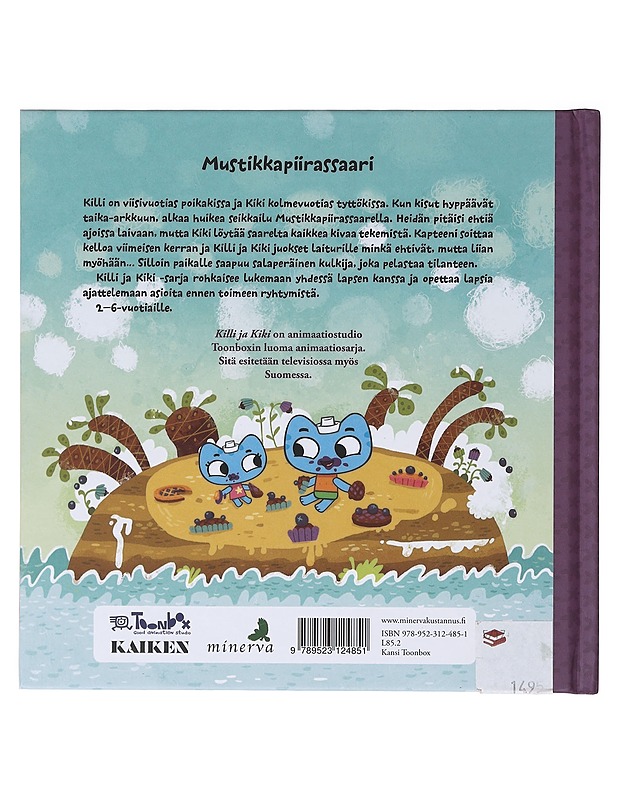 Mustikkapiirassaari - De Seve, Mike - Lastenkirjat - 10105636141 - 1