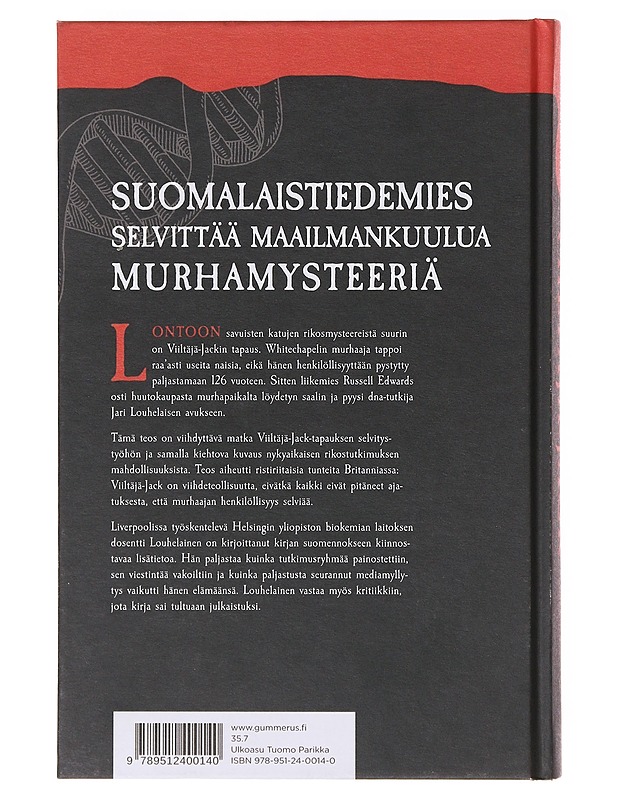 Viiltäjä-Jack : Kuinka paljastimme murhaajan - Edwards, Russell - Elämäkerrat ja muistelmat - 10105636143 - 1