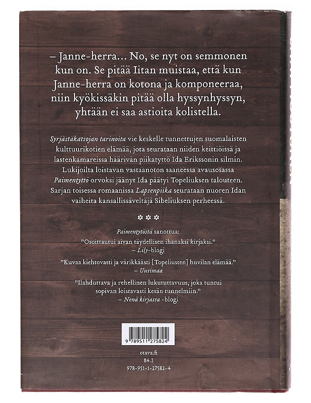 Lapsenpiika - Enni Mustonen - Romaanit ja novellit - 10105636162 - 1