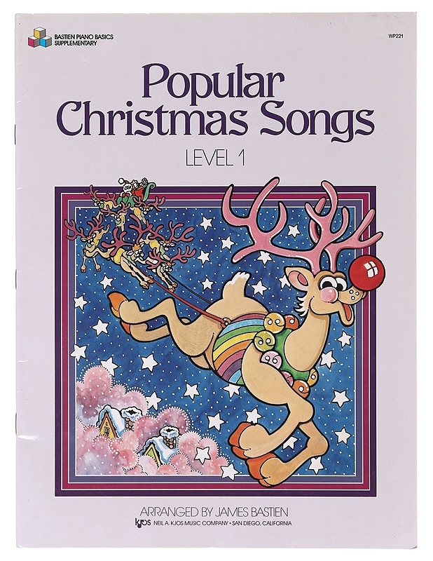 Popular Christmas songs. Level 1 - Bastien, James - Joulukirjat - 10105636171 - 0