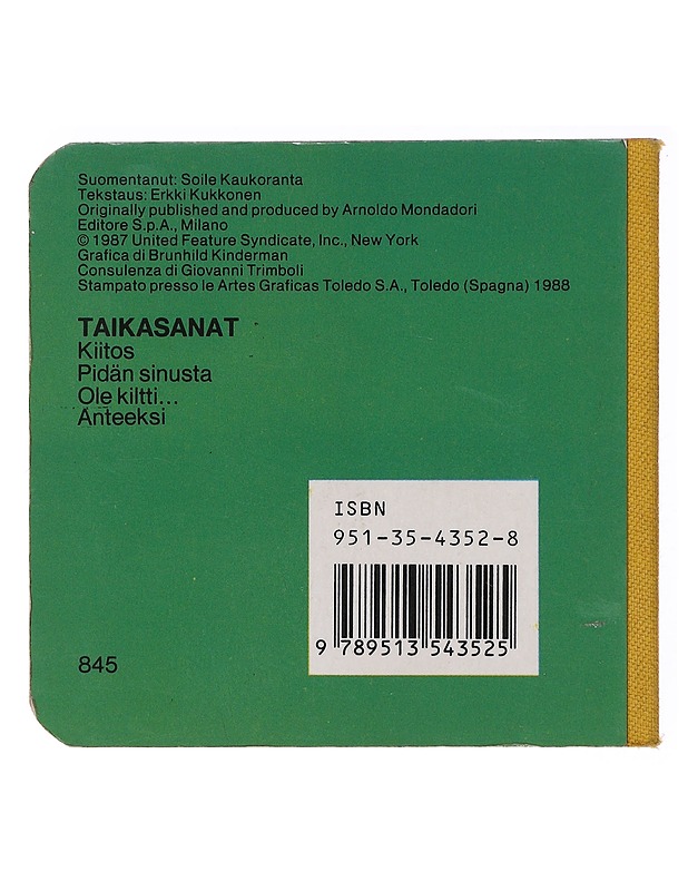 Anteeksi - Schulz, Charles M. - Lastenkirjat - 10105636201 - 1