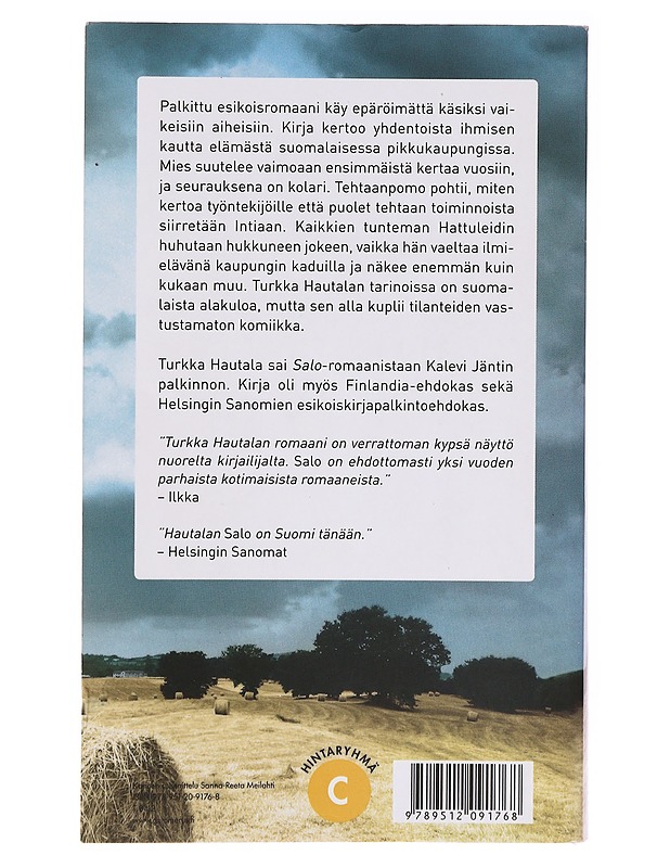 Salo - Turkka Hautala - Romaanit ja novellit - 10105636245 - 1