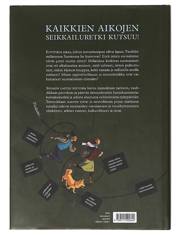 Suomen lasten historia - Kuisma, Juha - Lastenkirjat - 10105636278 - 1