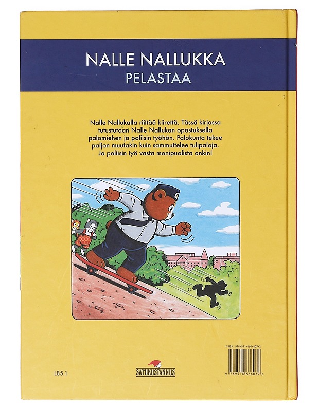 Nalle Nallukka pelastaa - Teutori, 1941-2000 - Lastenkirjat - 10105636310 - 1