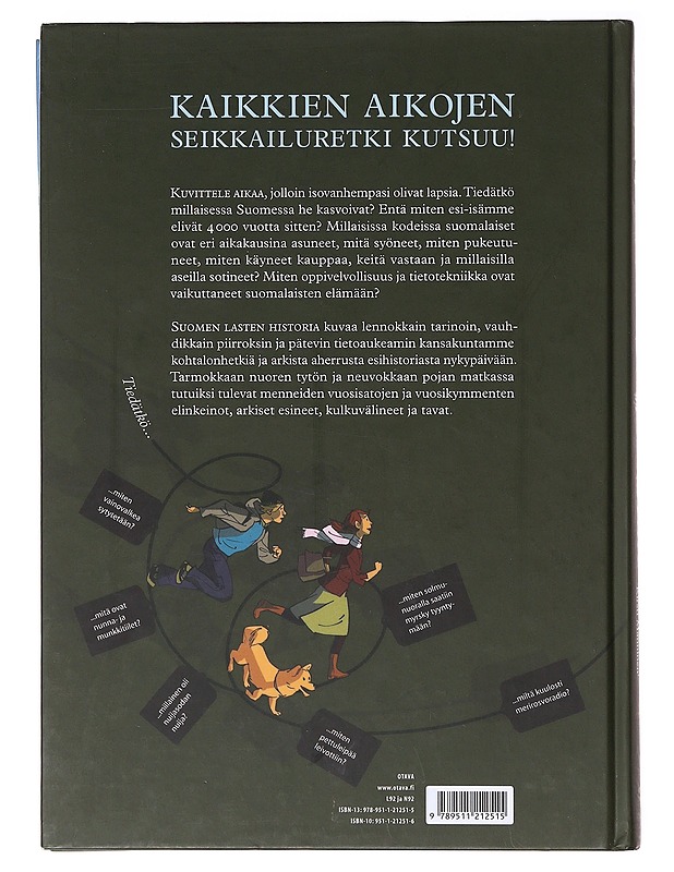 Suomen lasten historia - Kaakinen, Jussi - Lastenkirjat - 10105636312 - 1