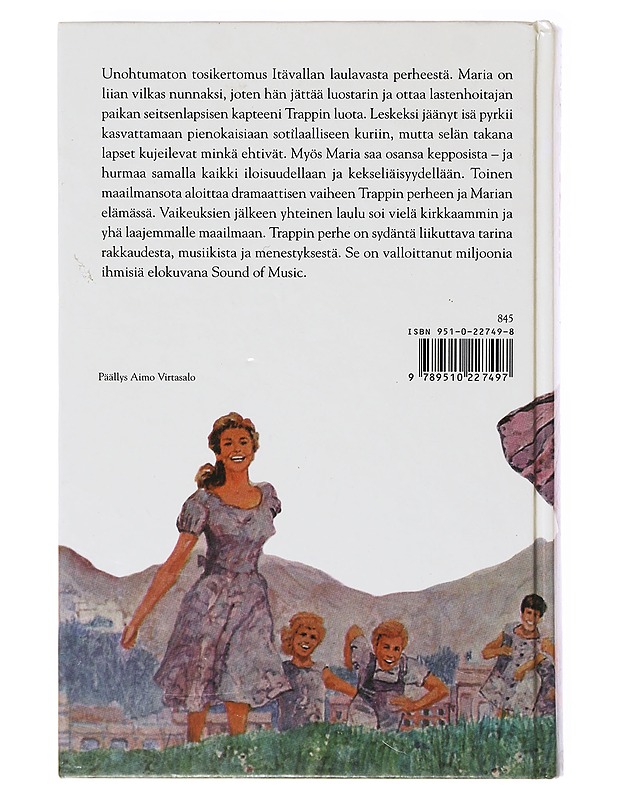 Trappin perhe / sound of music - Trapp, Maria Augusta - Romaanit ja novellit - 10105636315 - 1