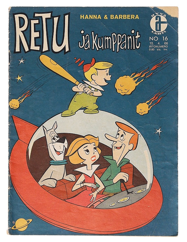 Retu ja kumpanit 16/1966  - Sarjakuvat - 10105636319 - 0