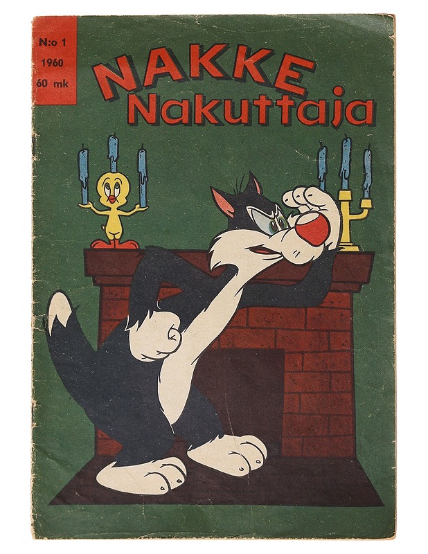 Nakke Nakuttaja 1/1960  - Sarjakuvat - 10105636324 - 0