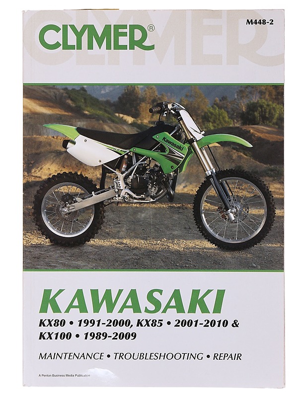 Clymer Kawasaki KX80, 1991-2000, KX85, 2001-2010, & KX100, 1989-2009 - Harrastekirjat - 10105636383 - 0