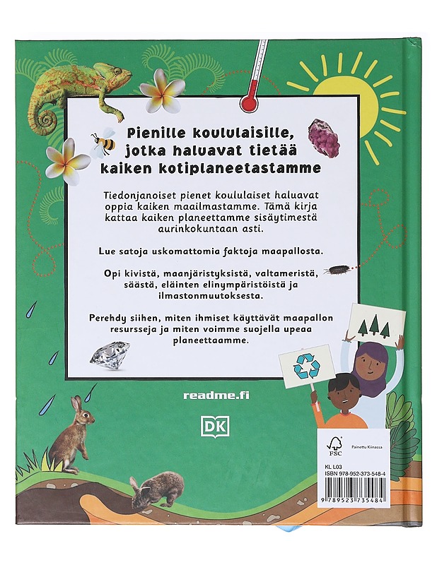 Pienen koululaisen kirja ; Maapallo - Mills, Andrea - Lastenkirjat - 10105636377 - 1