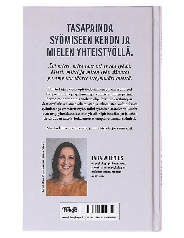 Paino mielessä : oivalluksia syömisen psykologiasta - Taija Wilenius - Tietokirjat ja oppaat - 10105636400 - 1