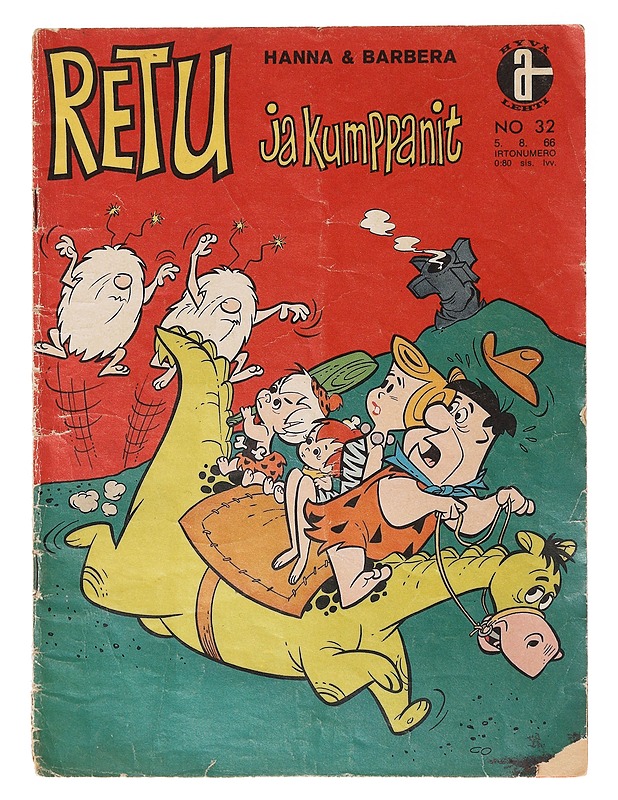 Retu ja kumppanit 32/1966 - Sarjakuvat - 10105636409 - 0