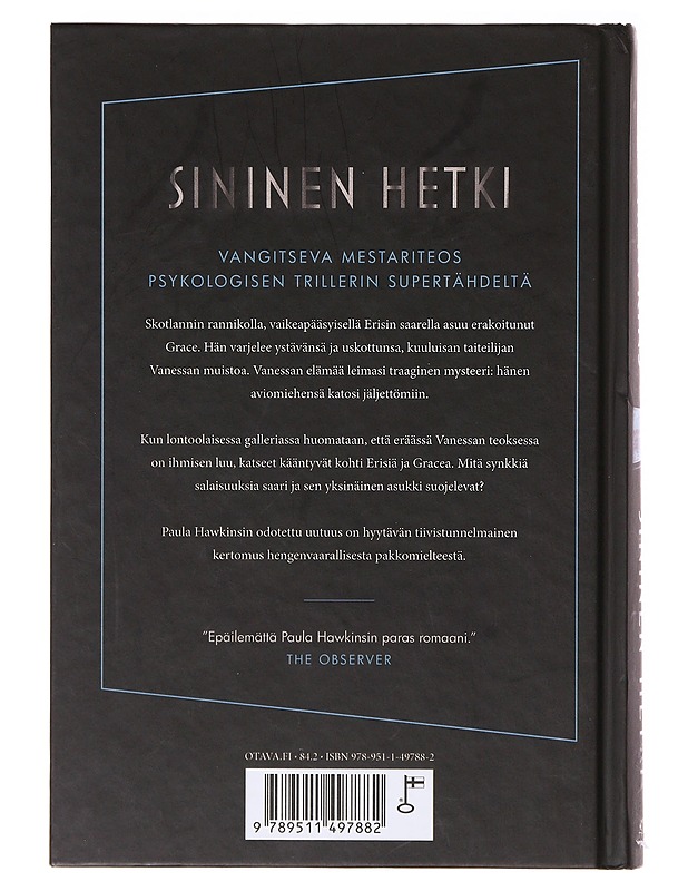 Sininen hetki - Hawkins, Paula - Romaanit ja novellit - 10105636443 - 1