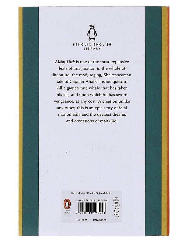 Moby-Dick - Herman Melville - Romaanit ja novellit - 10105636451 - 1