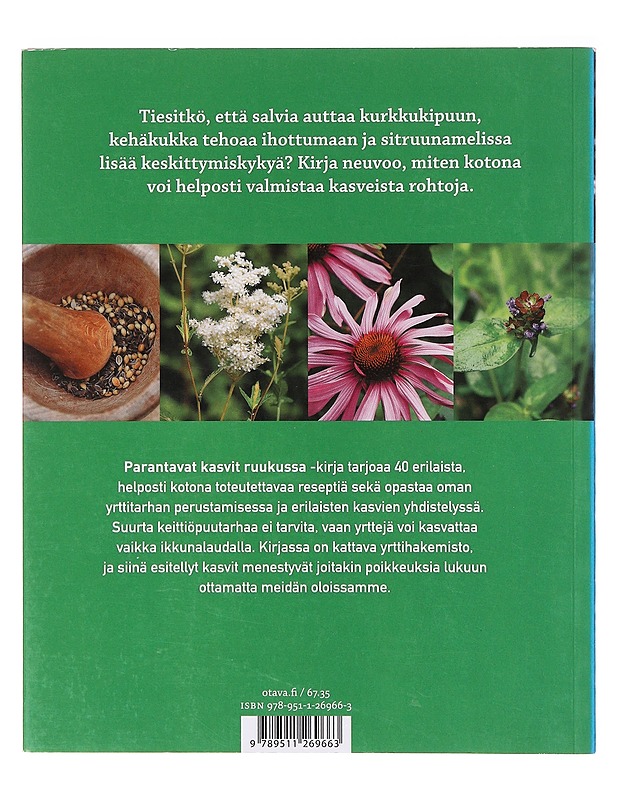 Parantavat kasvit ruukussa - McIntyre, Anne - Tietokirjat ja oppaat - 10105636466 - 1