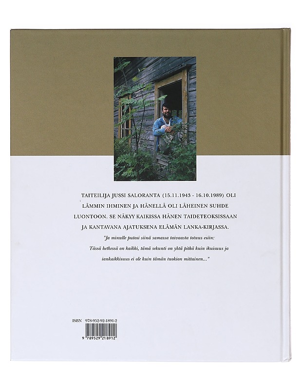 Elämän lanka / maalauksia ja otteita kirjeenvaihdosta vuosilta 1979-1989 - Saloranta, Jussi - Tietokirjat ja oppaat - 10105636469 - 1