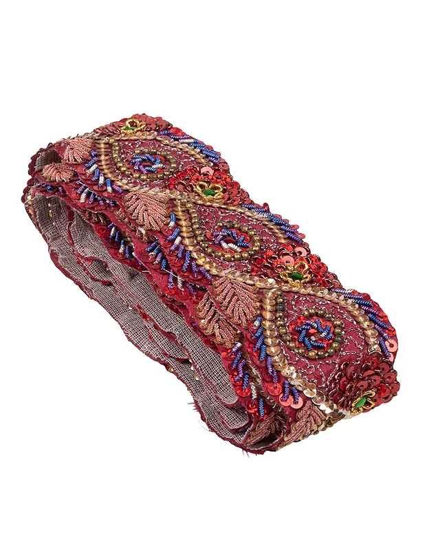 Paljettikirjailtu koristenauha, 148 cm - Ompelu - 10105636592 - 0