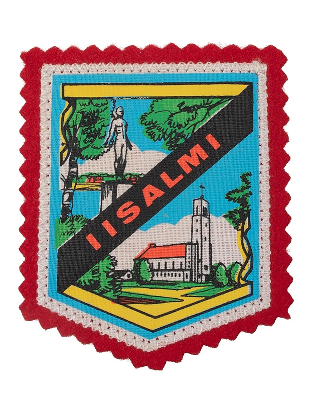 Kangasmerkki Iisalmi, 7x6 cm - Ompelu - 10105636602 - 0
