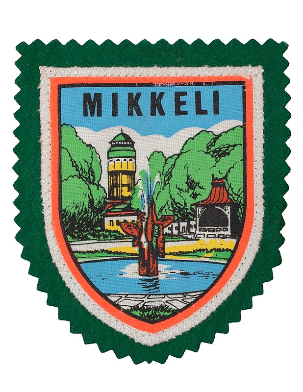Kangasmerkki Mikkeli, 8x7 cm - Ompelu - 10105636622 - 0