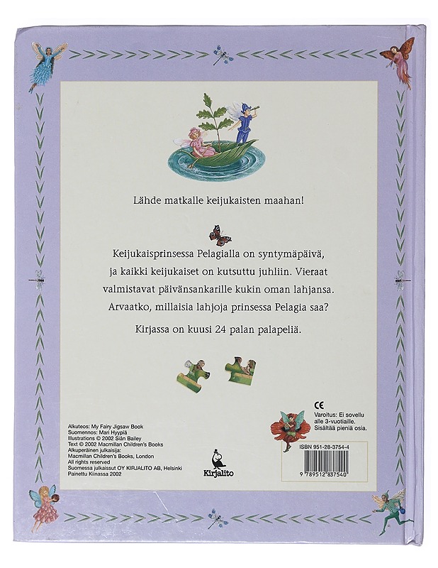 Keijukaisprinsessan syntymäpäivä - Bailey, Siân - Lastenkirjat - 10105636623 - 1