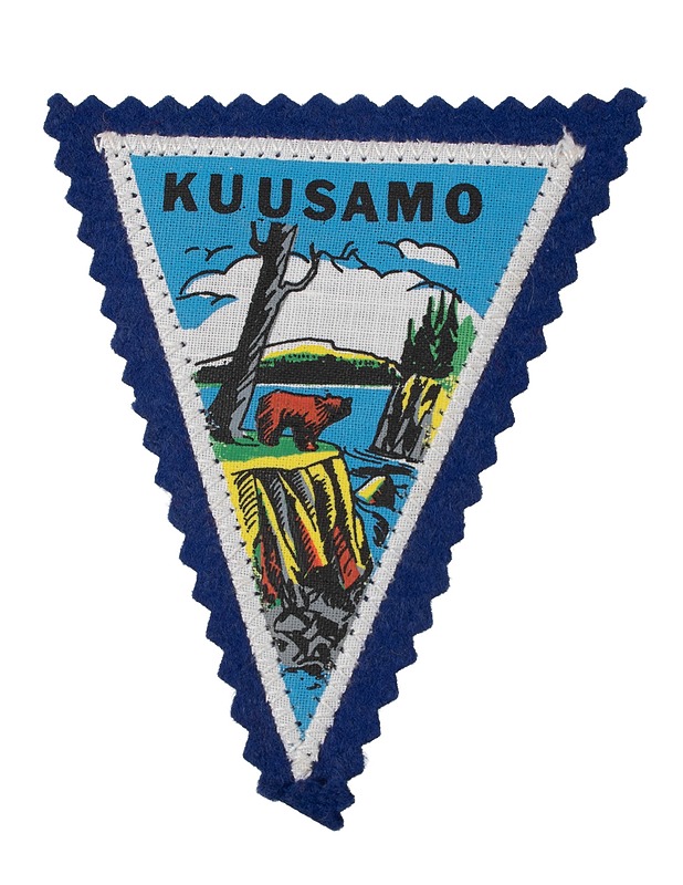 Kangasmerkki Kuusamo, 7x8 cm - Ompelu - 10105636629 - 0