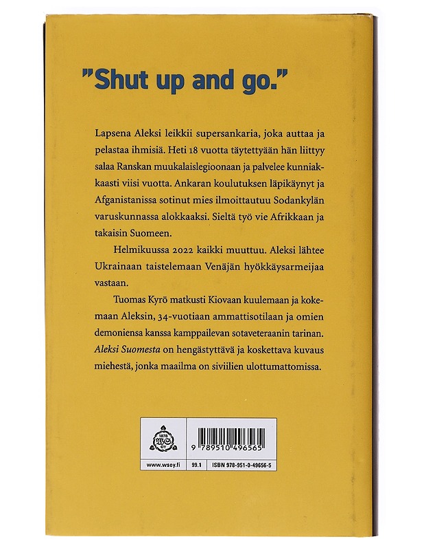 Aleksi Suomesta - Tuomas Kyrö - Elämäkerrat ja muistelmat - 10105636636 - 1