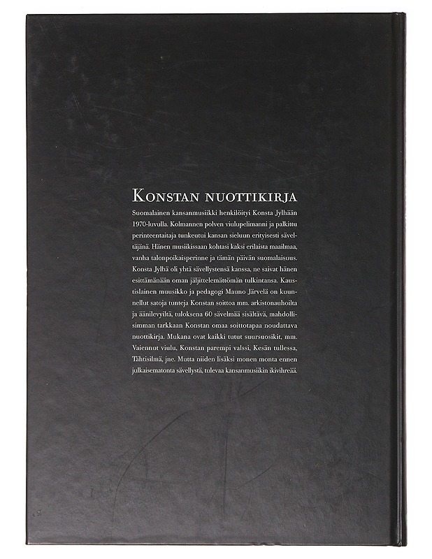 Konstan nuottikirja - Mauno Järvelä - Musiikki- ja elokuvakirjat - 10105636643 - 1