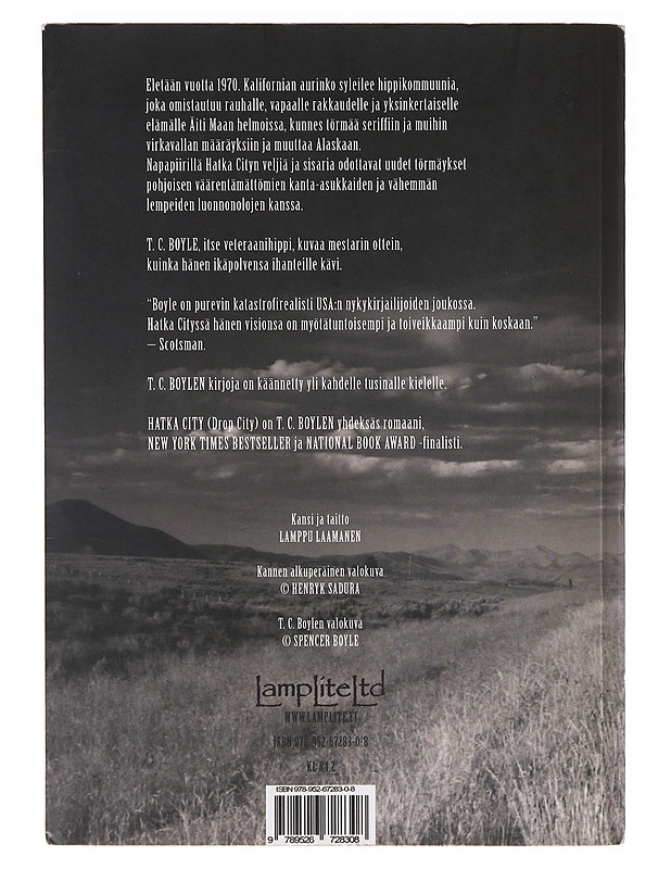 Hatka City : romaani - Boyle, T. Coraghessan - Romaanit ja novellit - 10105636663 - 1
