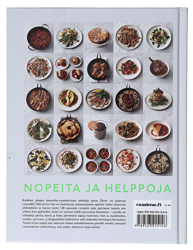 5 aineksen ateriat / nopeita ja helppoja - Oliver, Jamie - Ruokakirjat - 10105636681 - 1