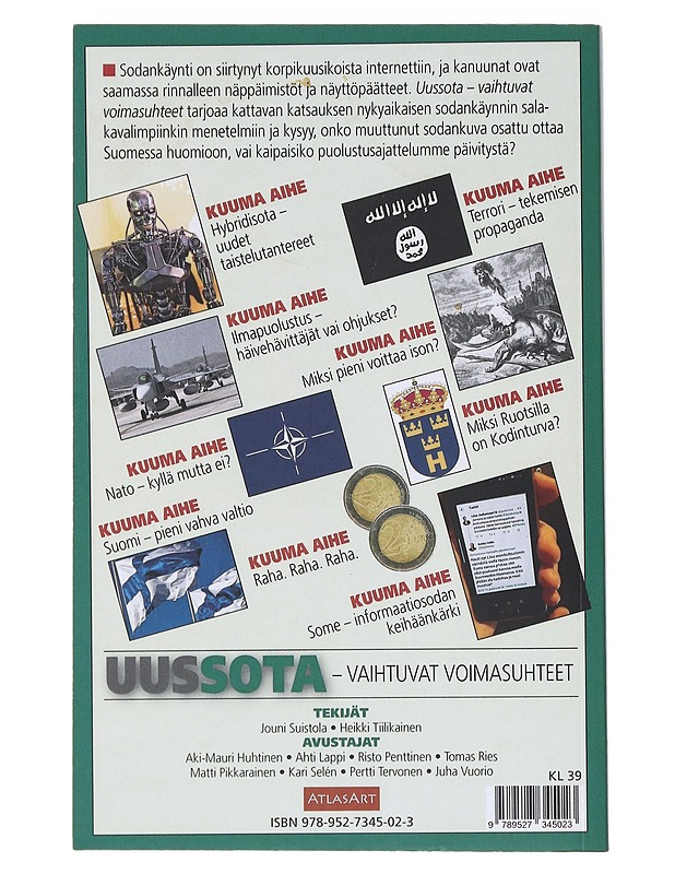 Uussota, vaihtuvat voimasuhteet - Jouni Suistola - Tietokirjat ja oppaat - 10105636713 - 1